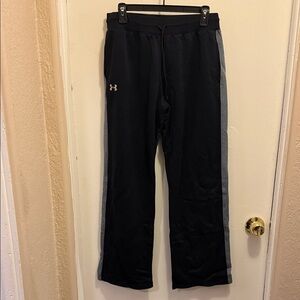 Under Armour Black and Gray Athletic Pants